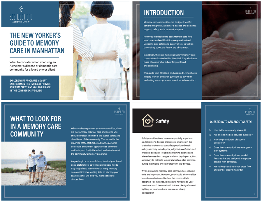 Memory Care in Manhattan Guide Preview